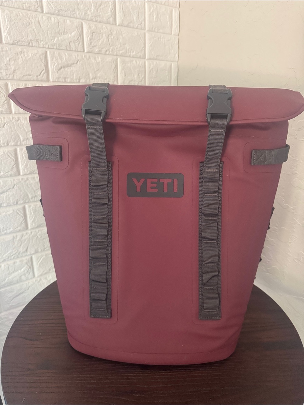 Yeti Hopper M20 Backpack - Burgundy with Black Trim